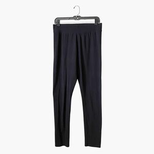 Chadwick Real Comfort Pull On Leggings Women's Size L Tall Black Stretch Pants